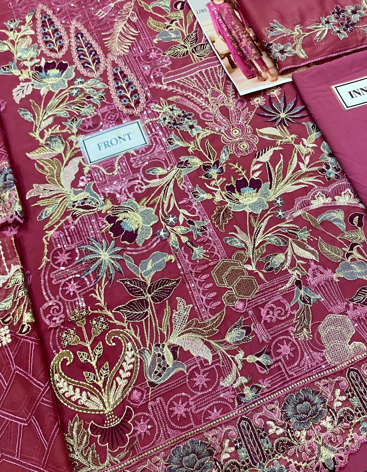 Chiffon Embroidered Collection