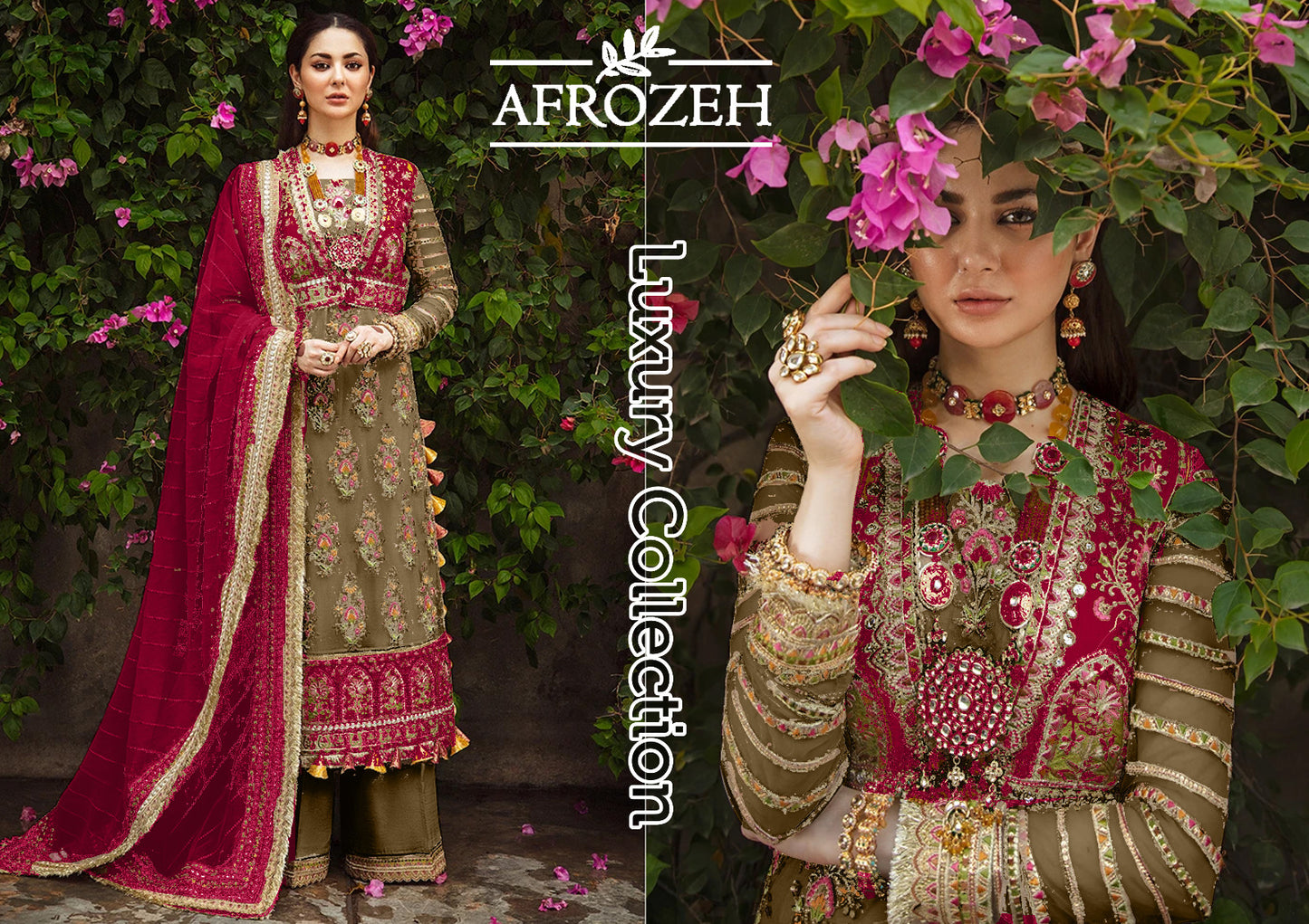 Afrozeh Organza Wedding Collection