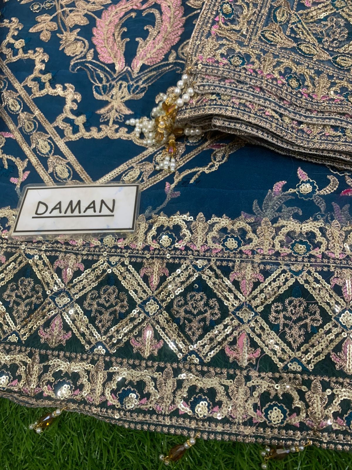 Faiza Saqlain Luxuxy Organza Dress