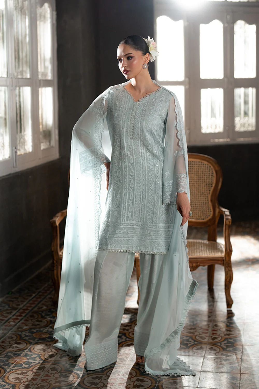 Azure Chiffon