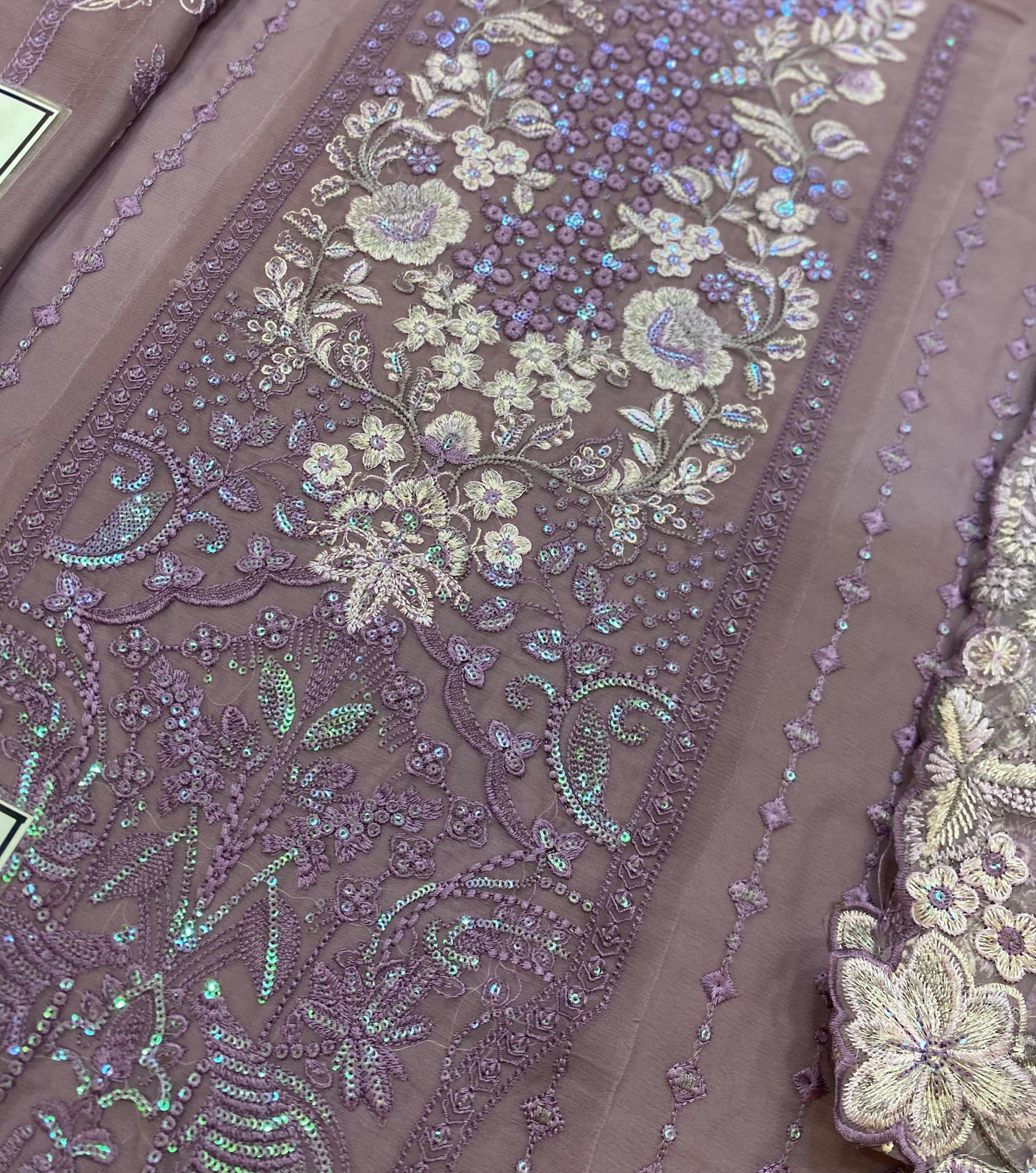 Luxury Chiffon Embroidered