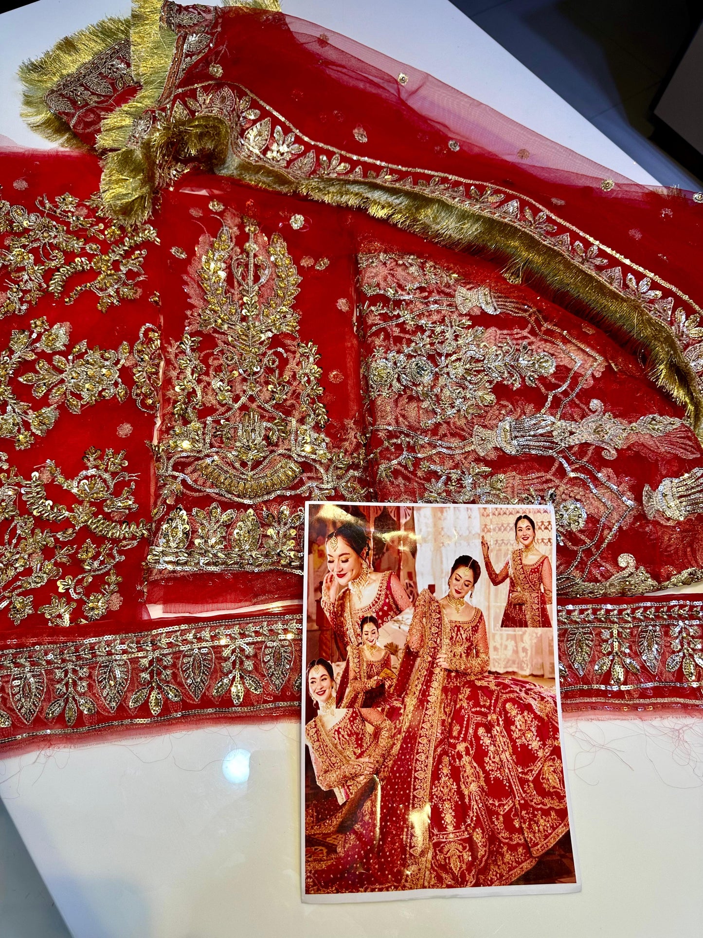 Hania Red Bridal Maxy