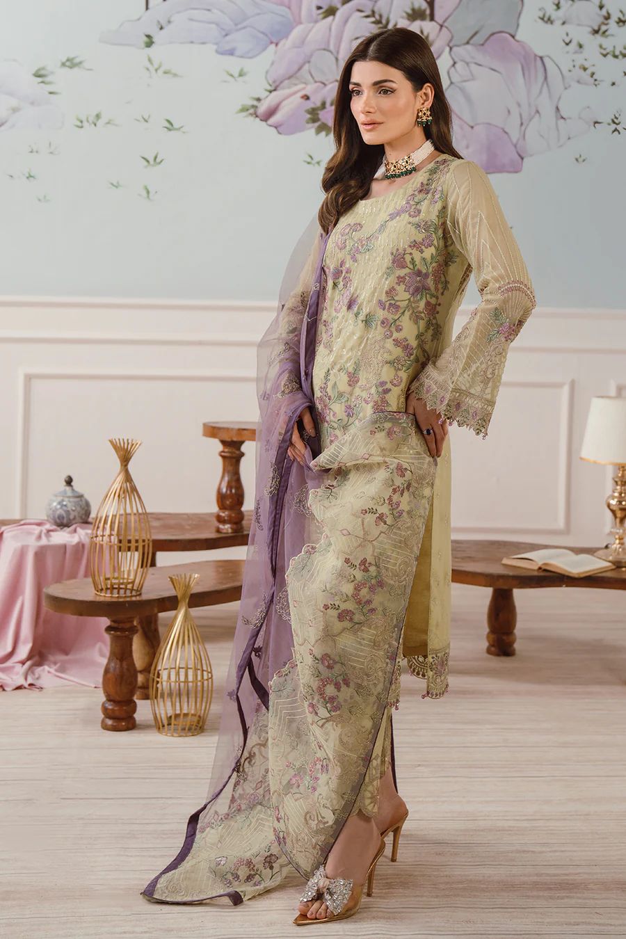 Chiffon Embroidered Collection