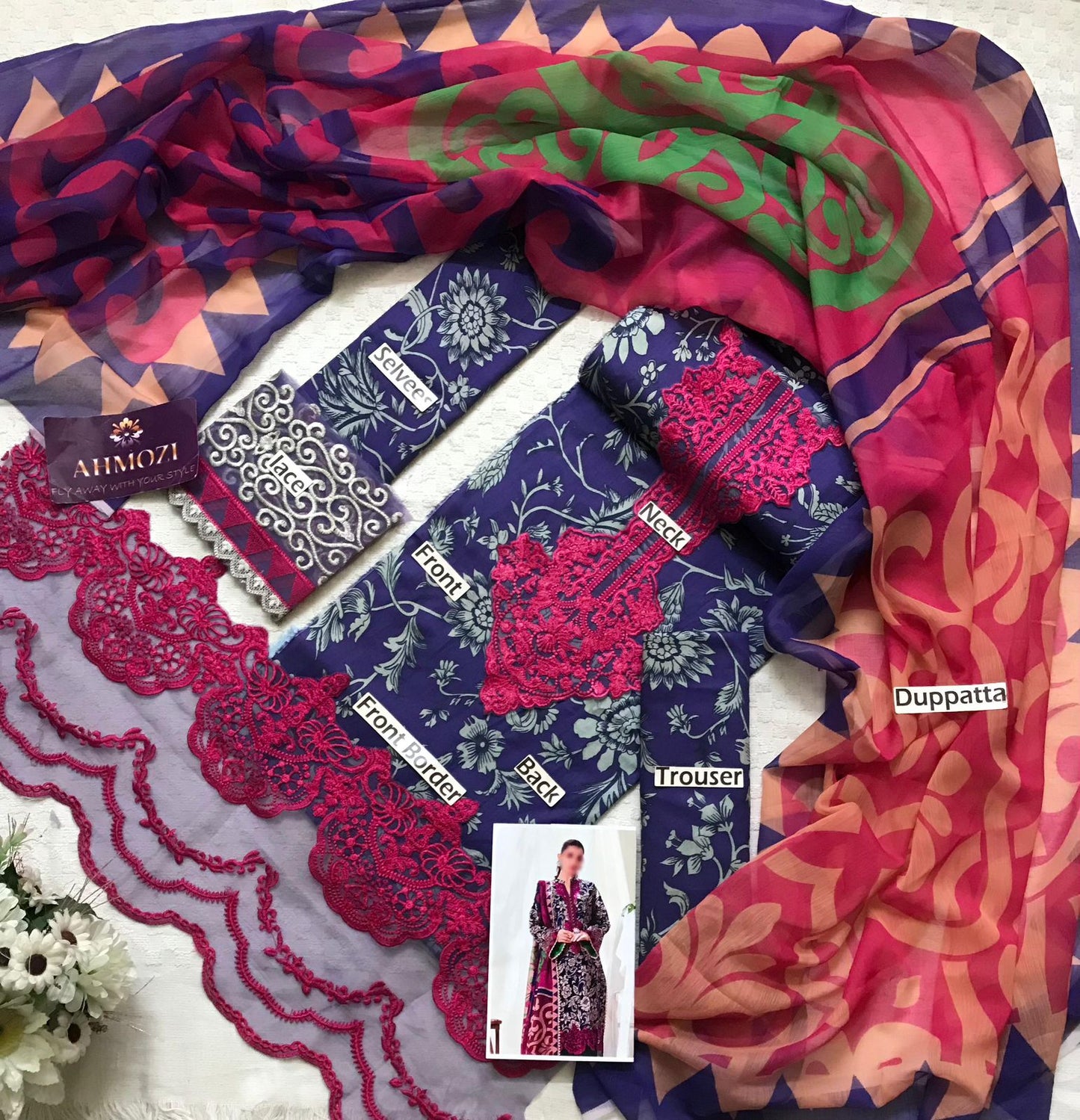 Zainab Chottani 2024 Lawn Collection