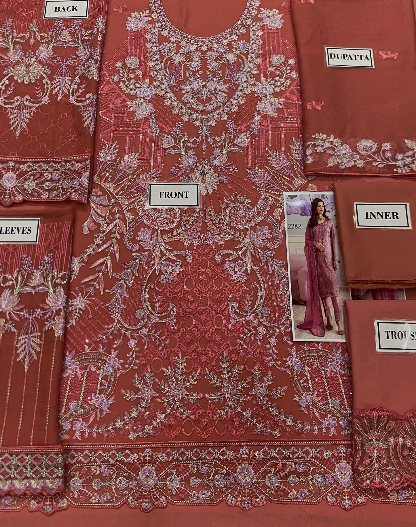Chiffon Embroidered Collection
