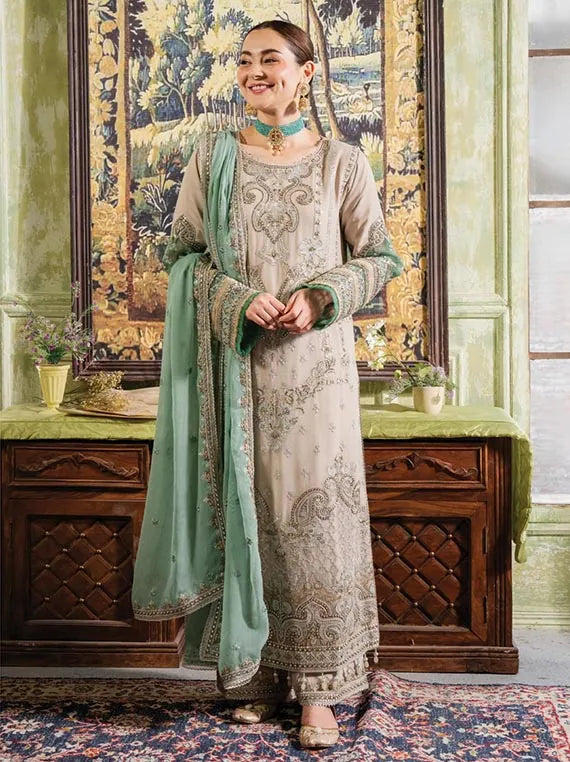 Imrozia Foilwork Formal Wedding Collection- Skin & Pista