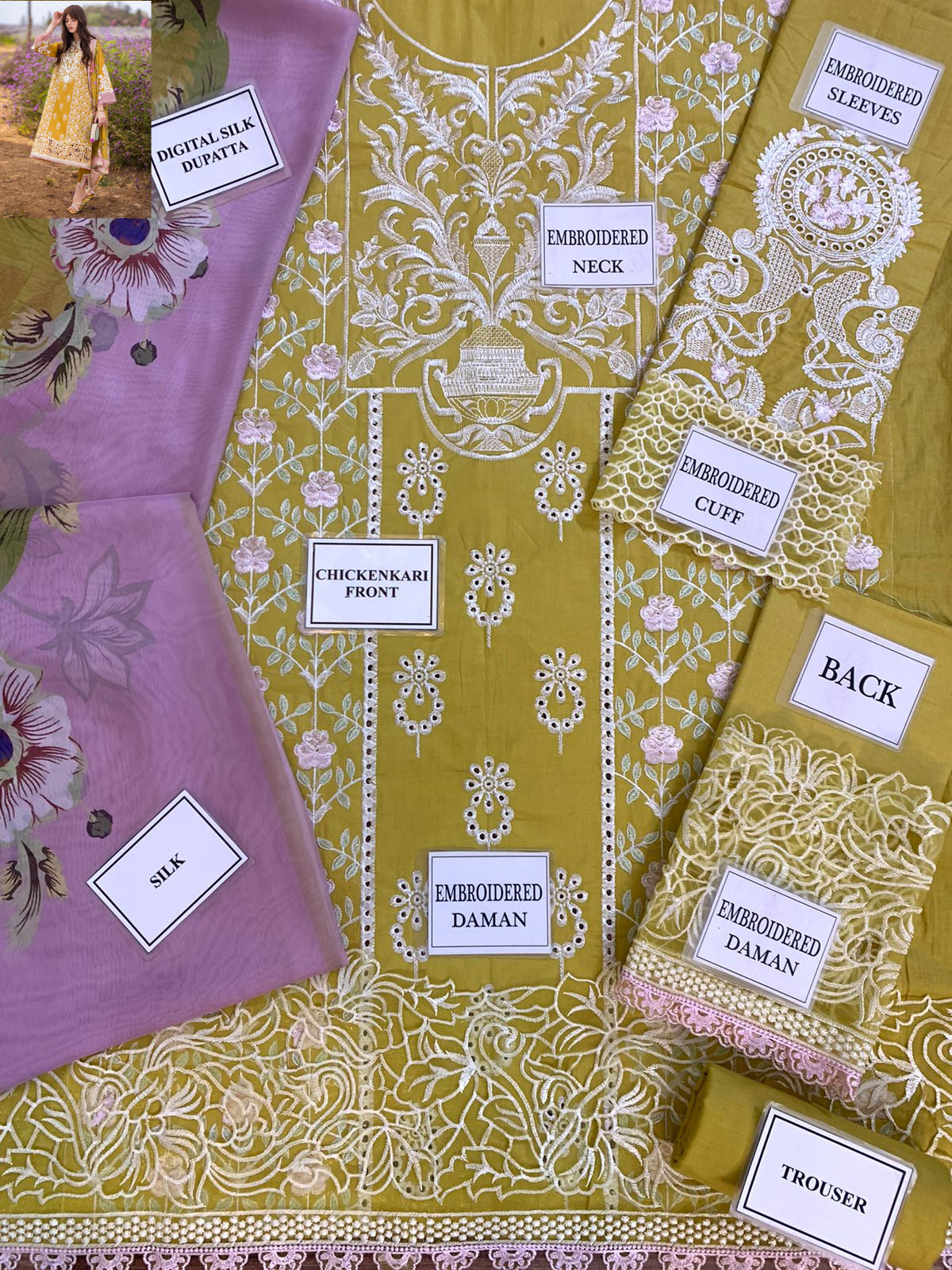 MUSHQ LUXURY LAWN CHICKEN KARI COLLECTION