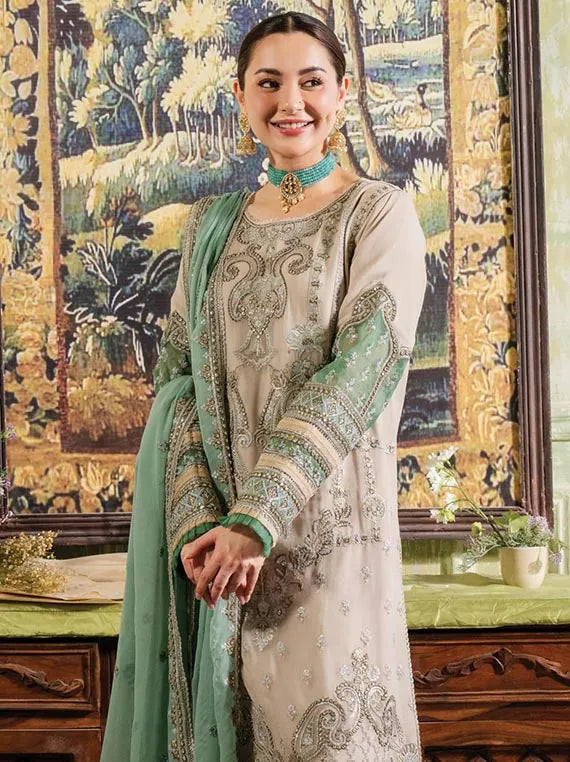 Imrozia Foilwork Formal Wedding Collection- Skin & Pista