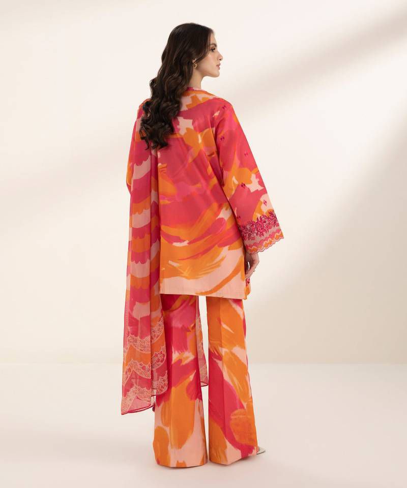 SAPPHIRE LAWN SILK DUPPATTA