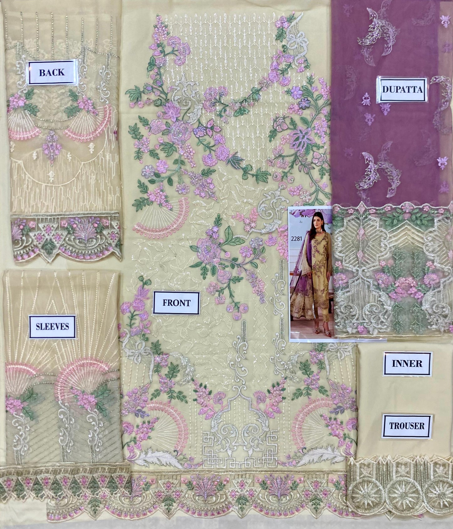 Chiffon Embroidered Collection