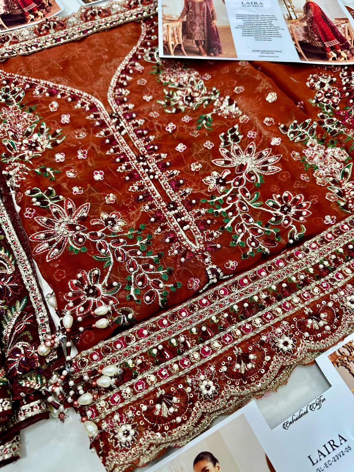 Gulaal Chiffon