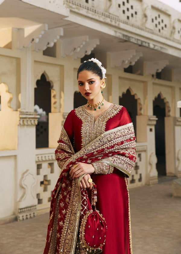 Kanwal Malik Addawork Formal Wedding Collection- Red