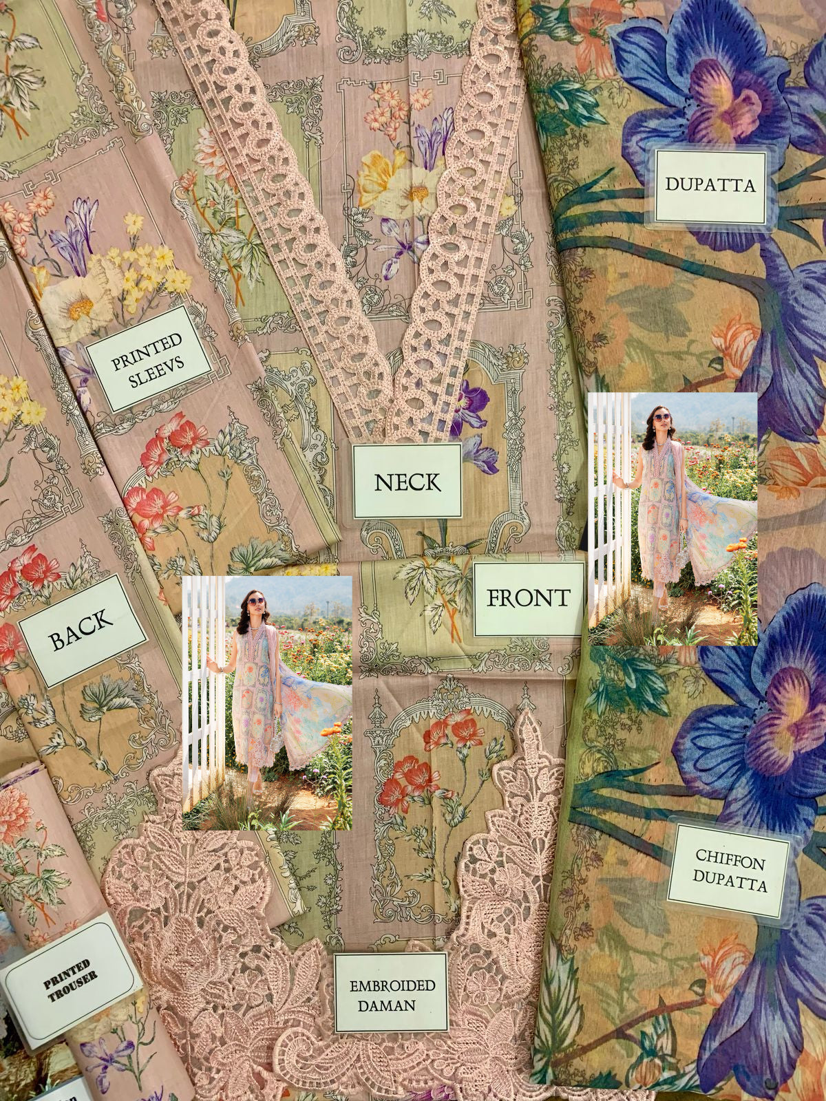 MARIA B M PRINT LAWN COLLECTION 2025