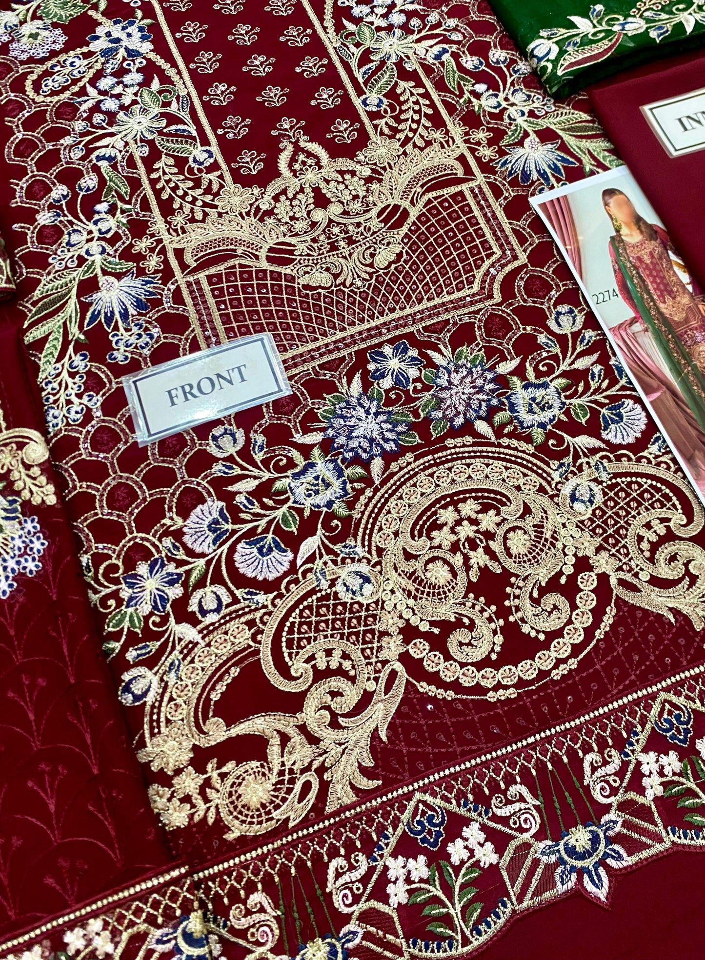 Chiffon Embroidered