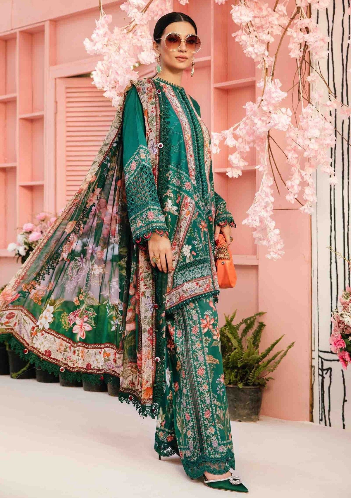 MARIA B M PRINT LAWN COLLECTION VOL-02- 2025