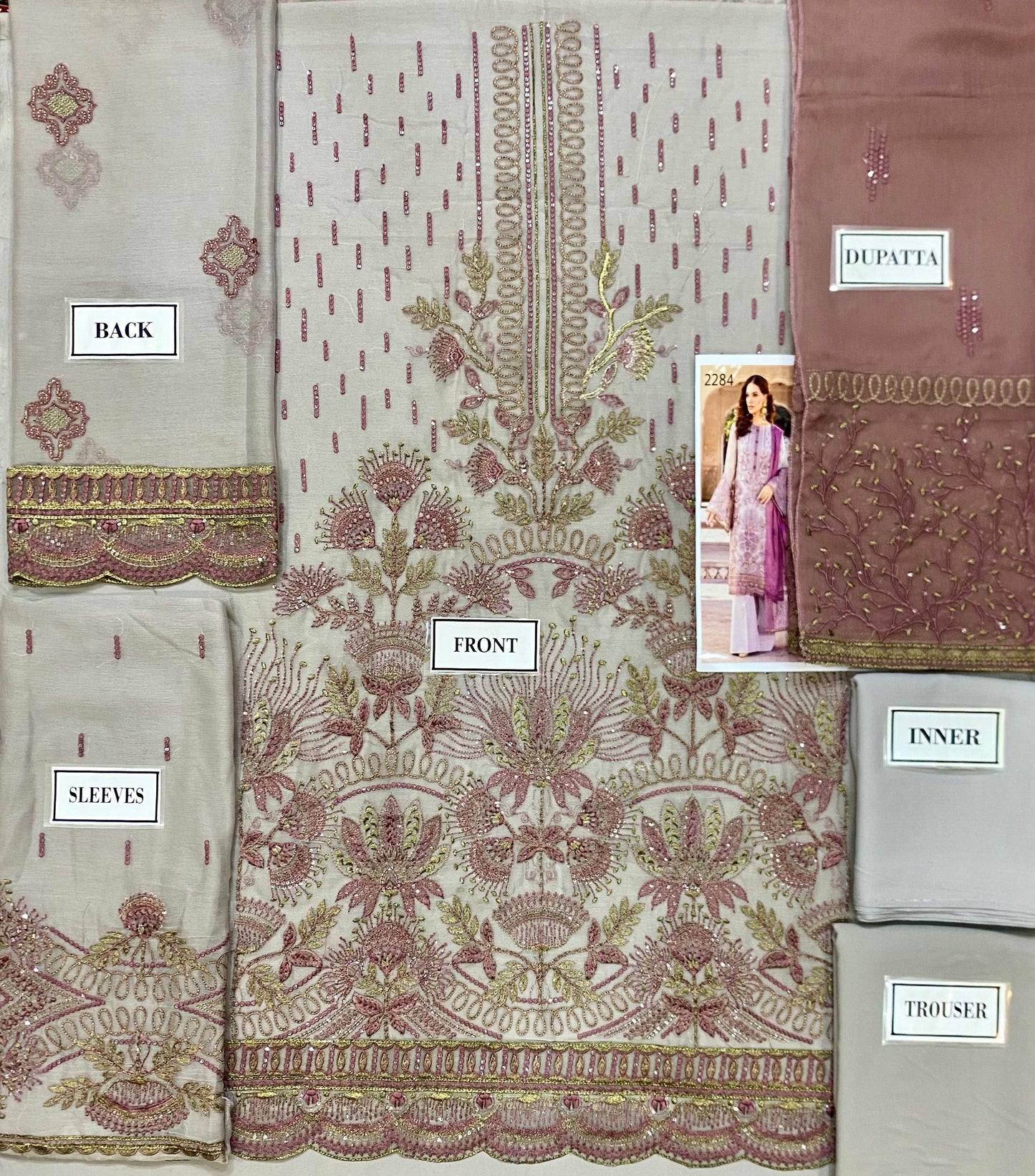 Chiffon Embroidered Collection