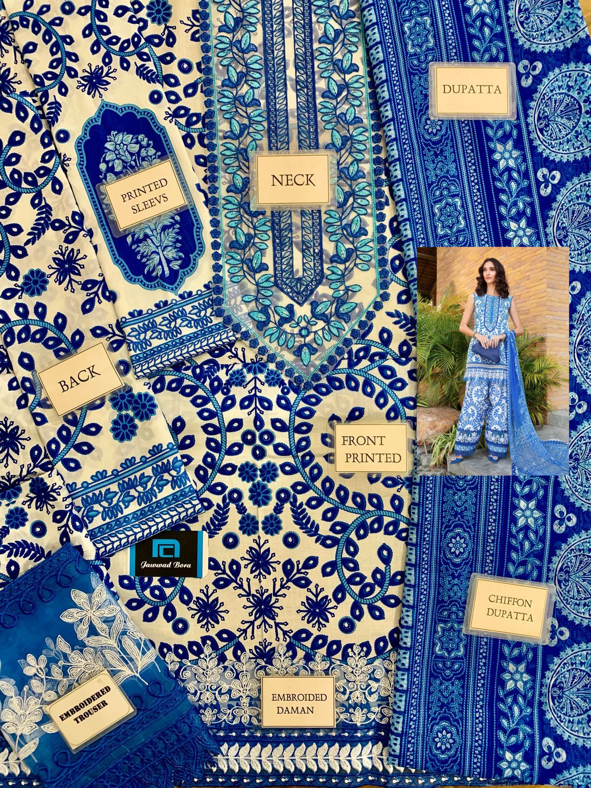 MARIA B M PRINT LAWN COLLECTION 2025