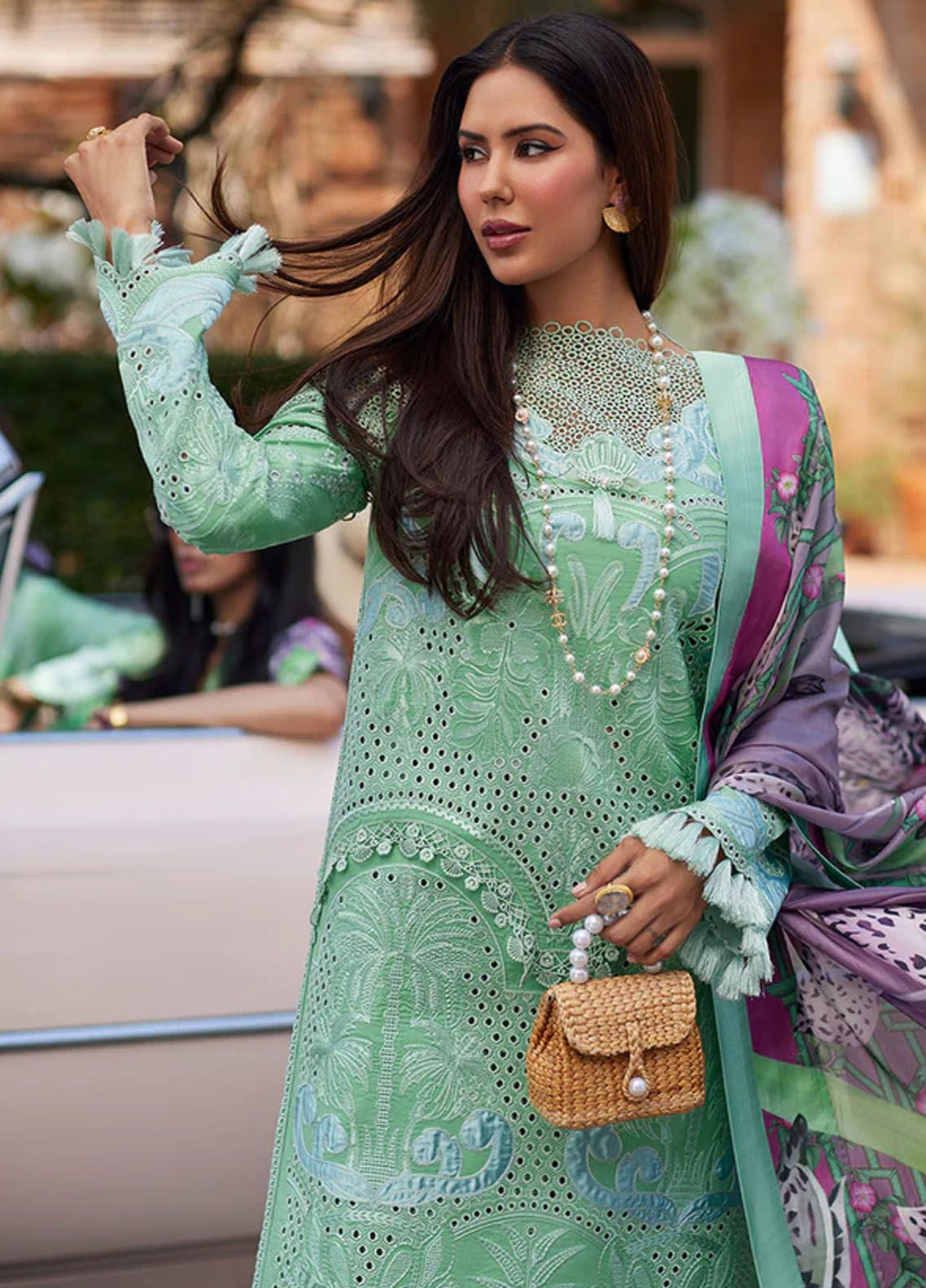 Mushq Embroidered Chikankari Luxury Lawn Collection