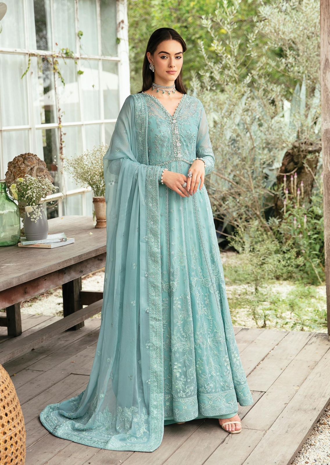 Gulaal Chiffon Maxy
