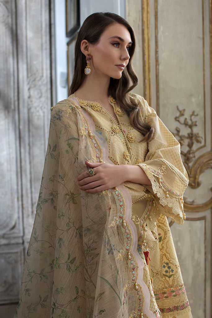 Sobia Nazir Luxury Lawn Collection - French Beige