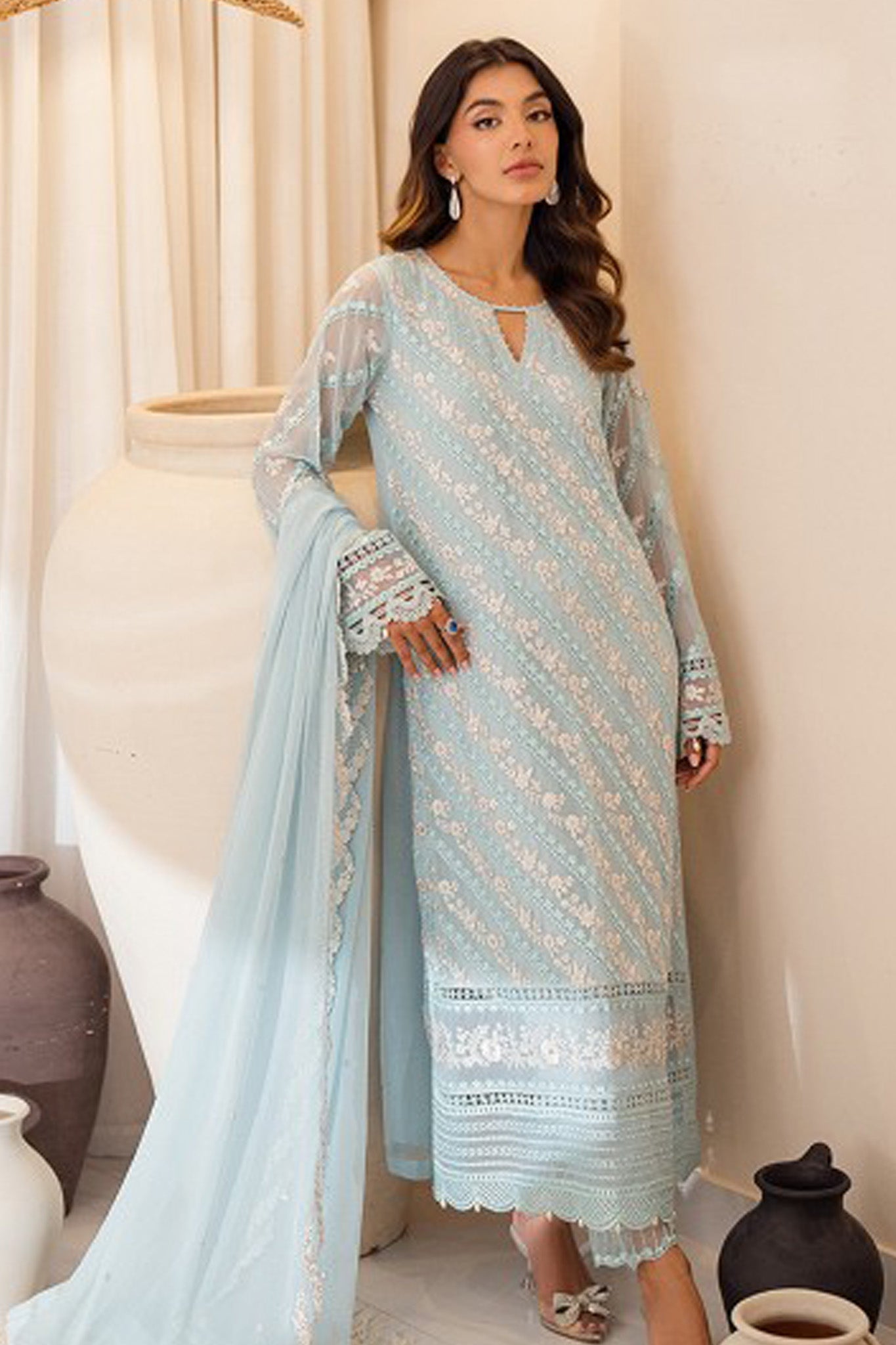 AZURE LUXERY CHIFFON COLLECTION 2024