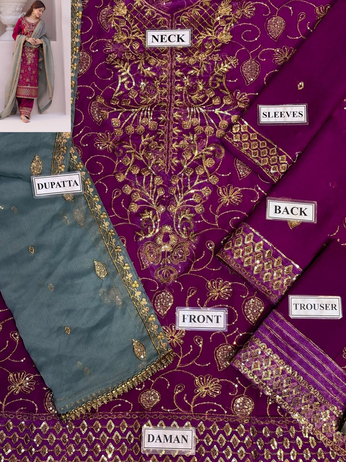 ASIM JOFA CHIFFON
