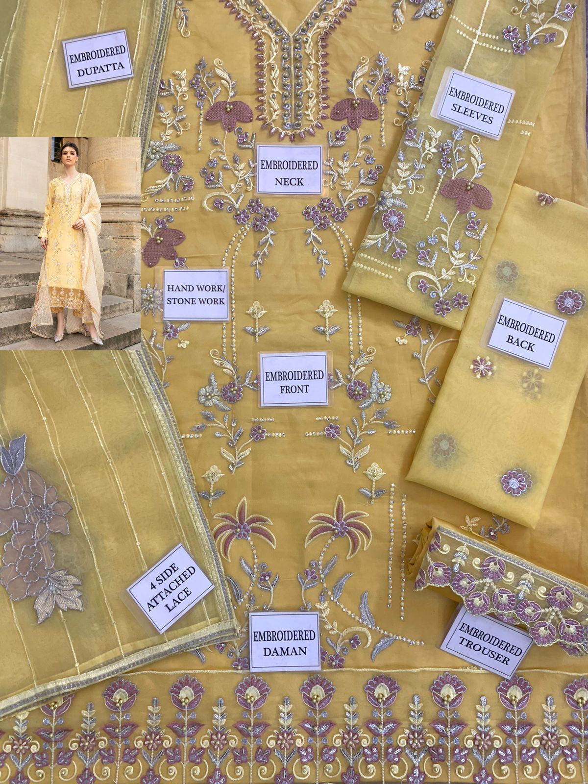 MUSHQ ORGANZA