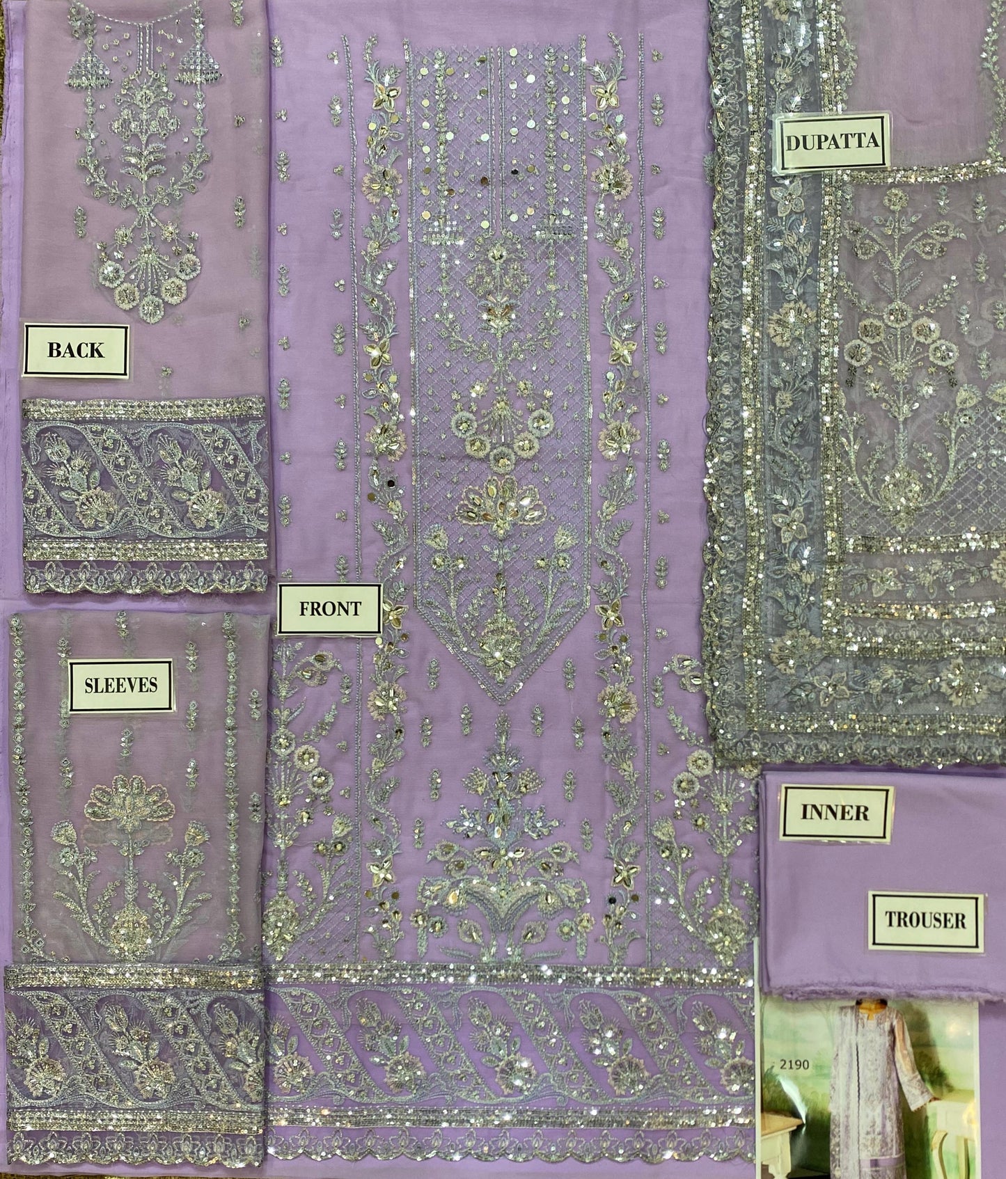 GULAAL CHIFFON