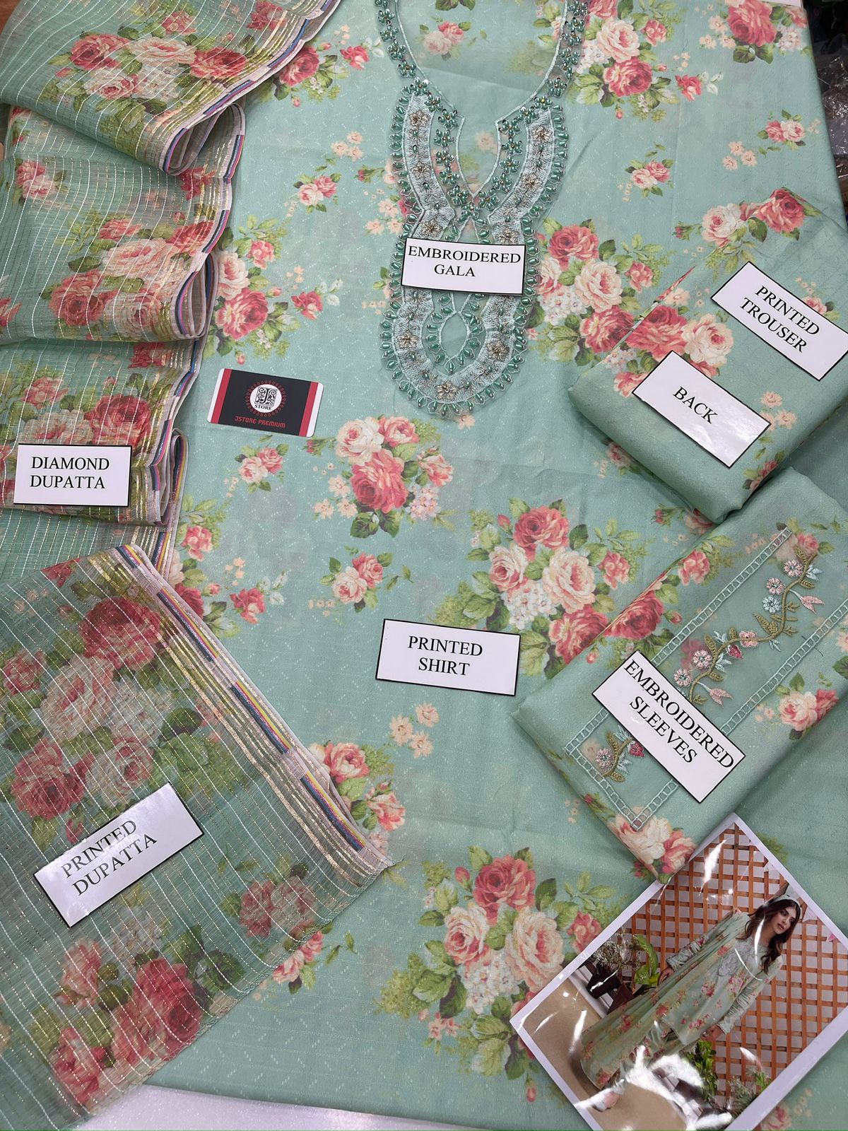 FARIDA HASAN AQUA FLORAL