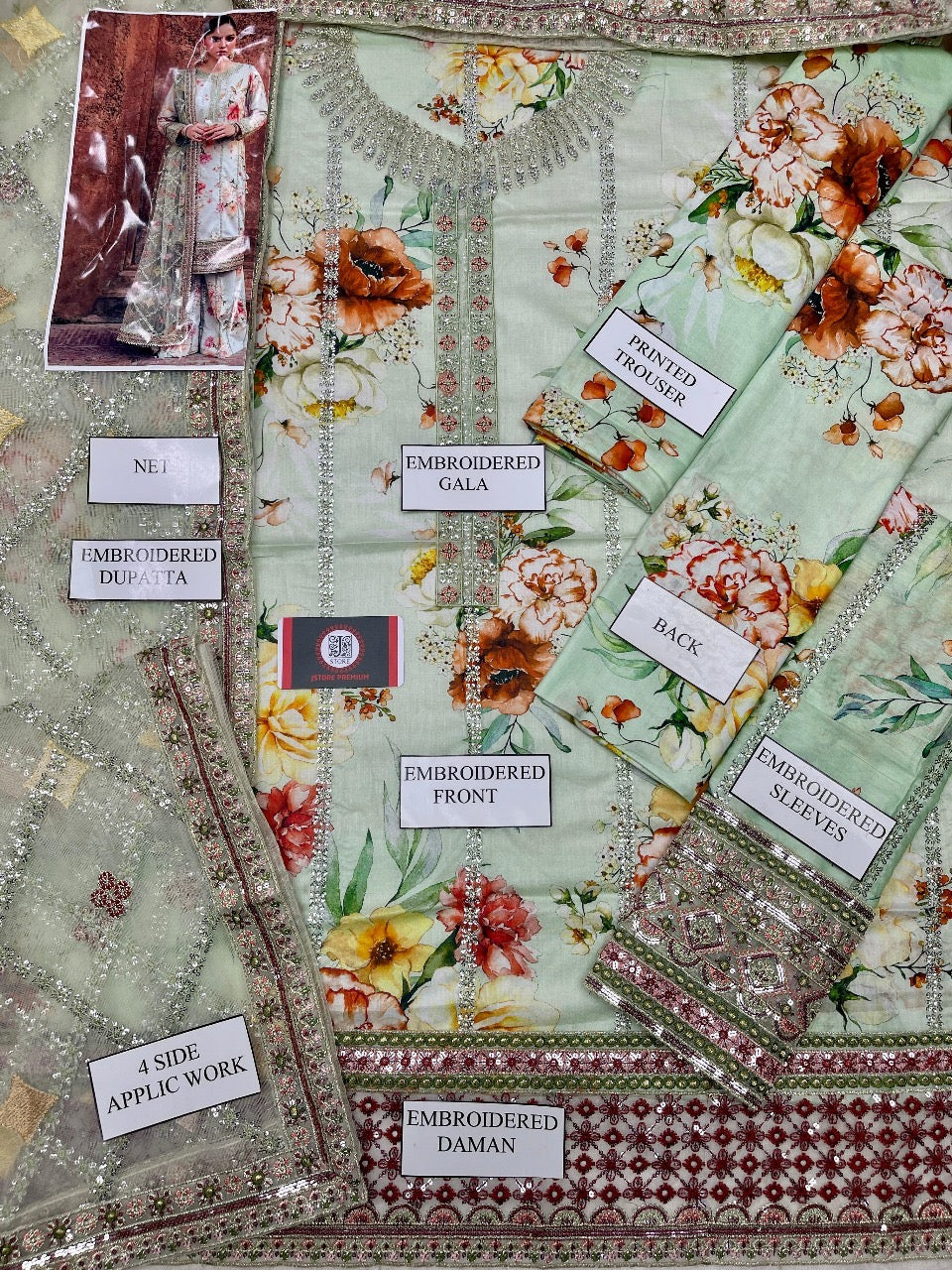 JAZMINE FANCY LAWN