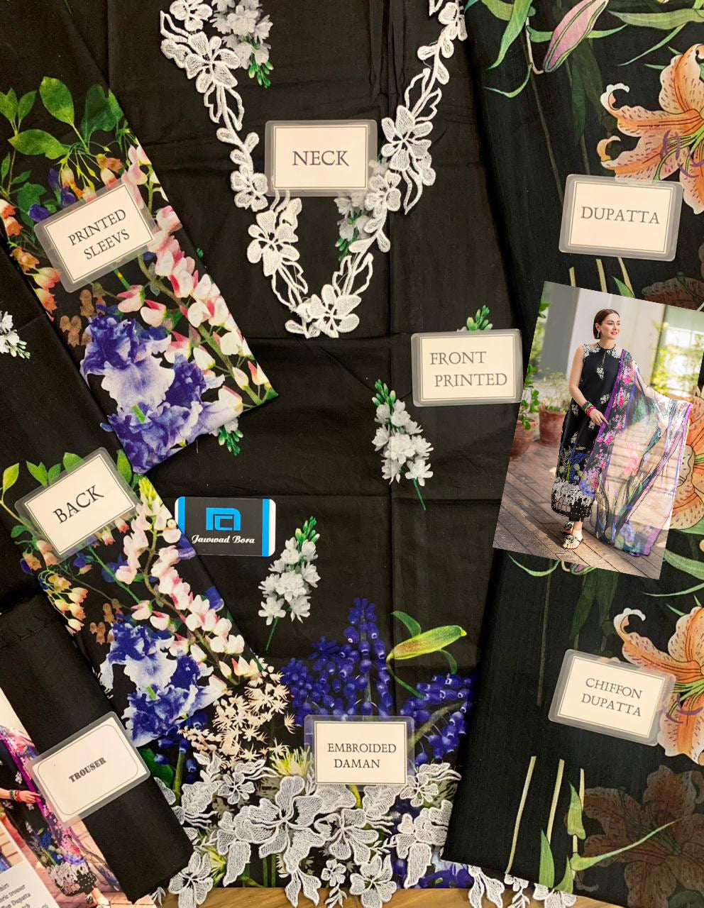 ASIFA NABEEL LAWN COLLECTION 2024