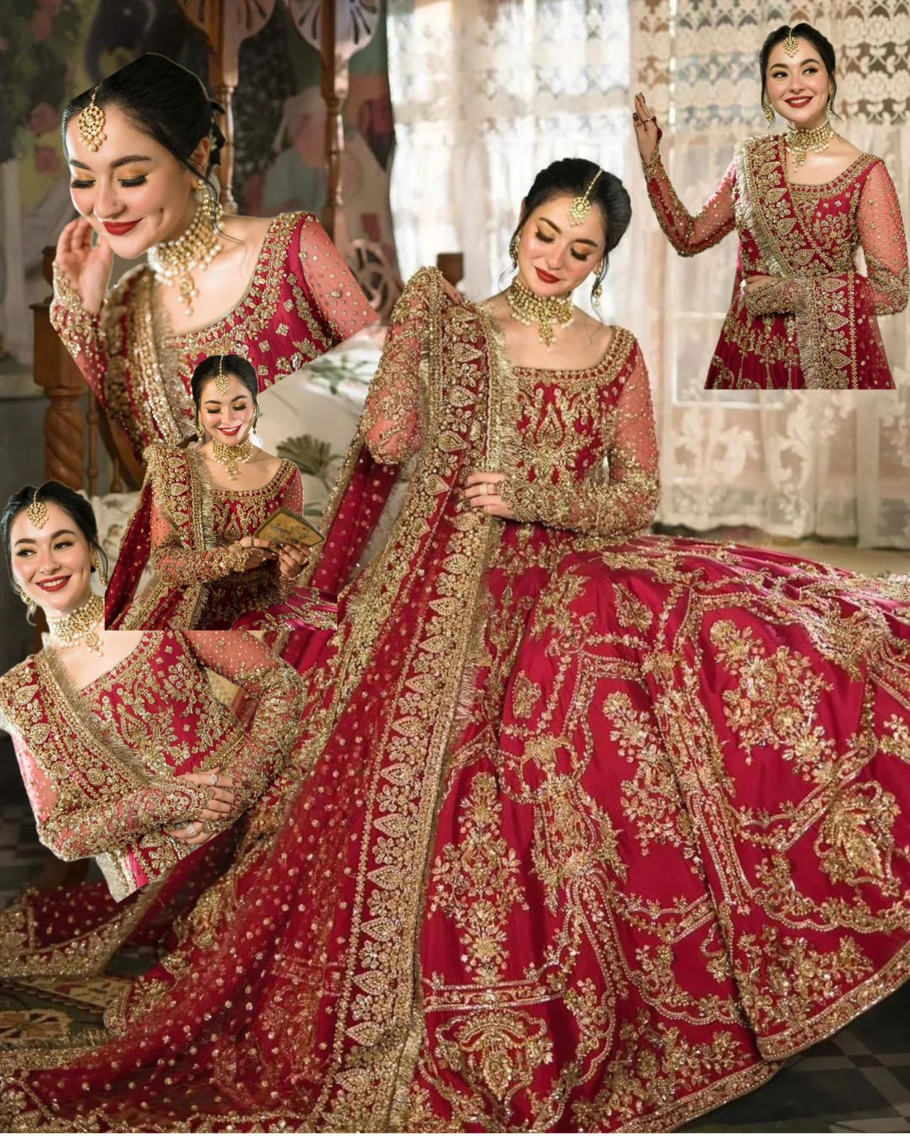 Hania Red Bridal Maxy