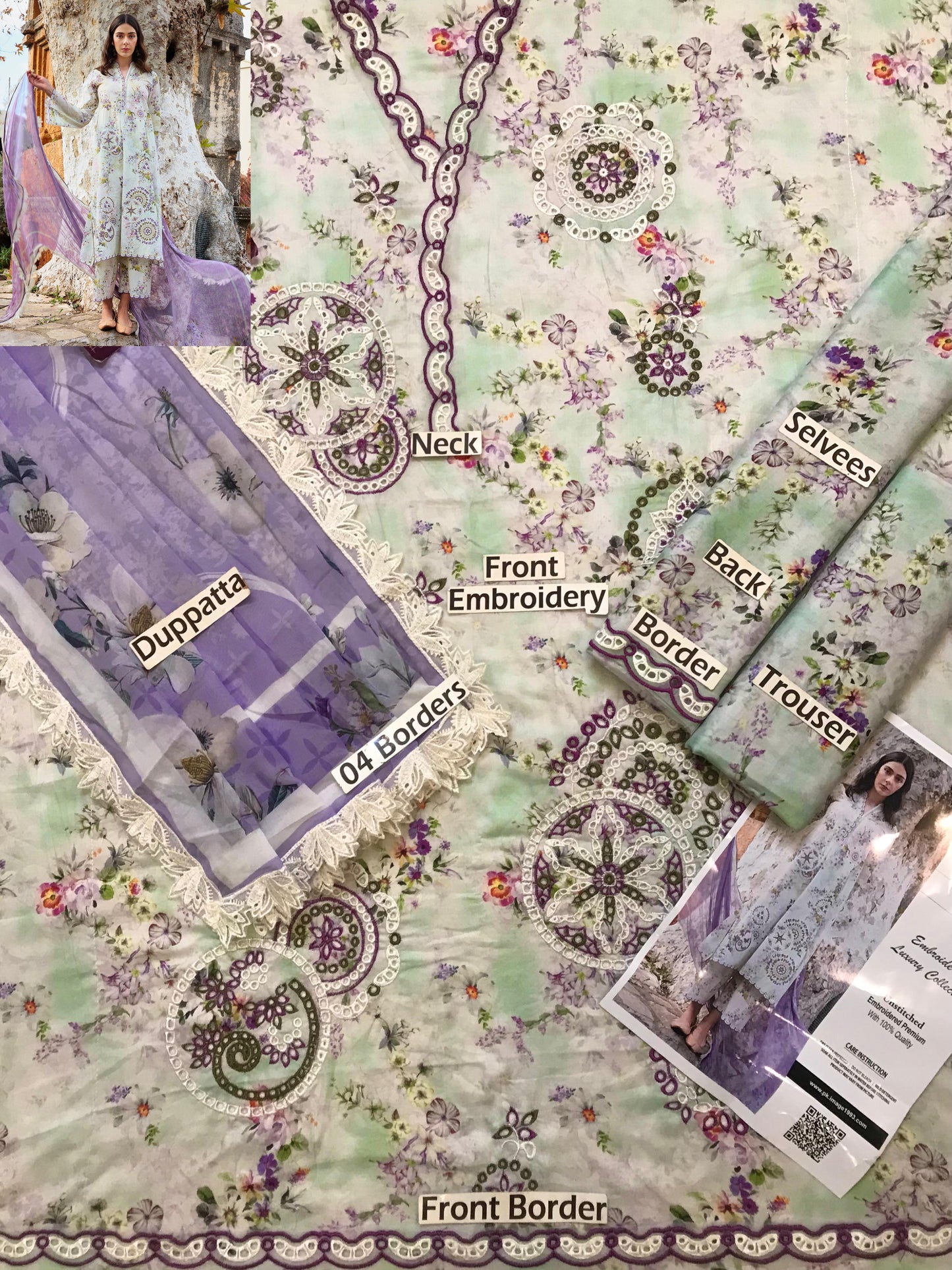 Nureh Image print Lawn Collection