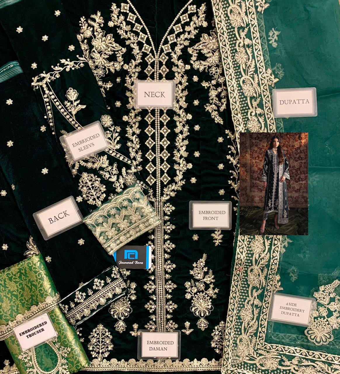 QALAMKAR VELVET COLLECTION 2024