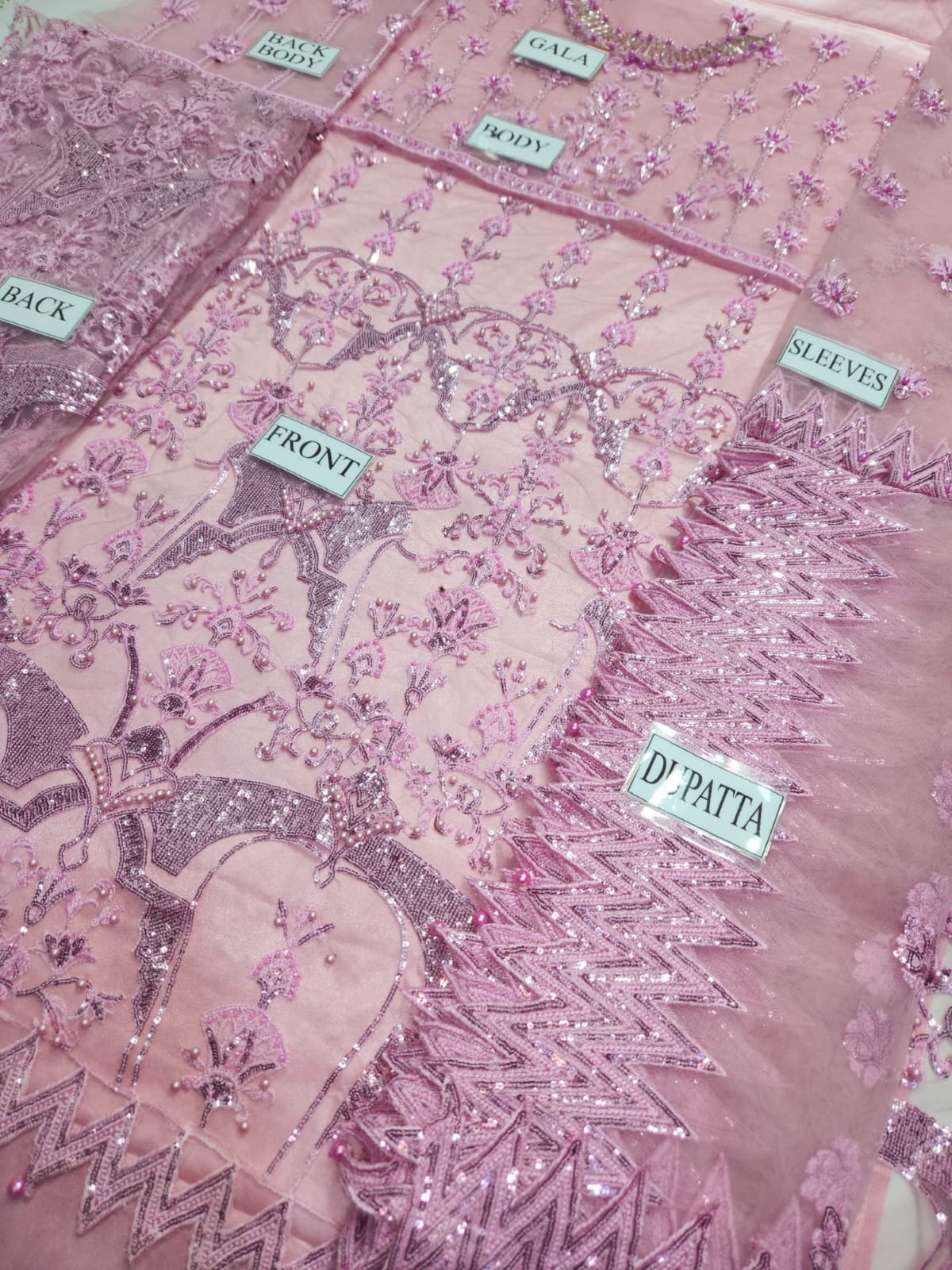 AKBAR ASLAM PINK BEAUTY MAXI COLLECTION 24