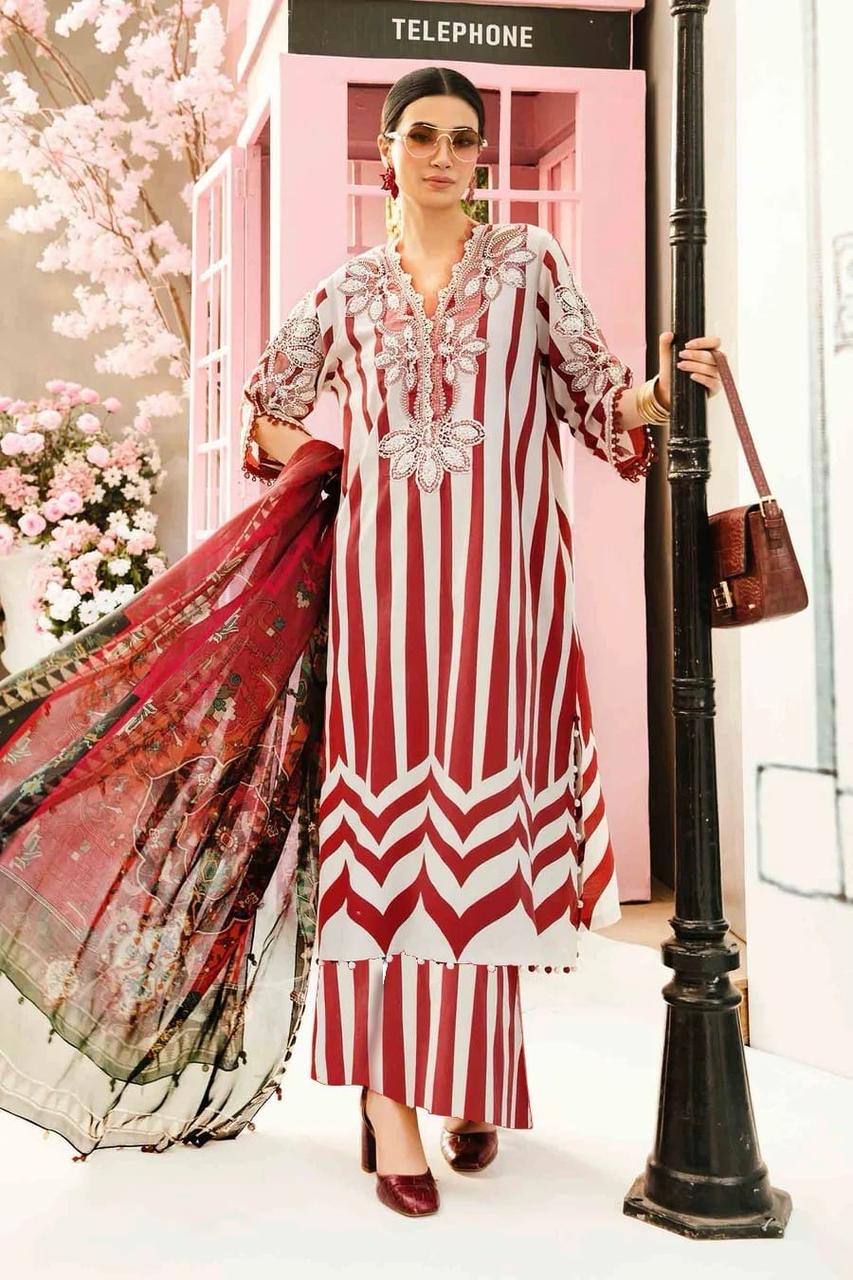 MARIA B M PRINT LAWN COLLECTION VOL-02- 2025