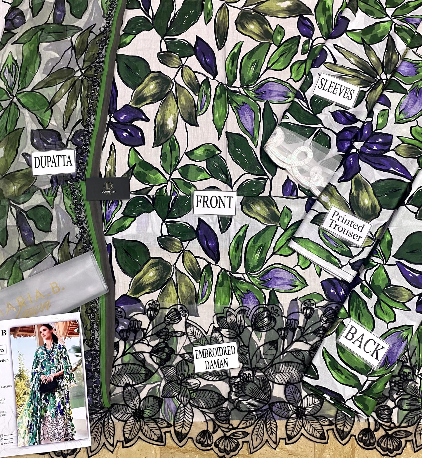 MARIA B M PRINT LAWN COLLECTION 2025