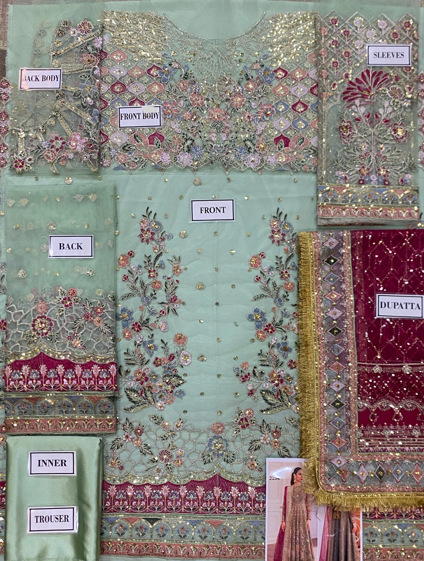 Net luxury Embroidered Collection