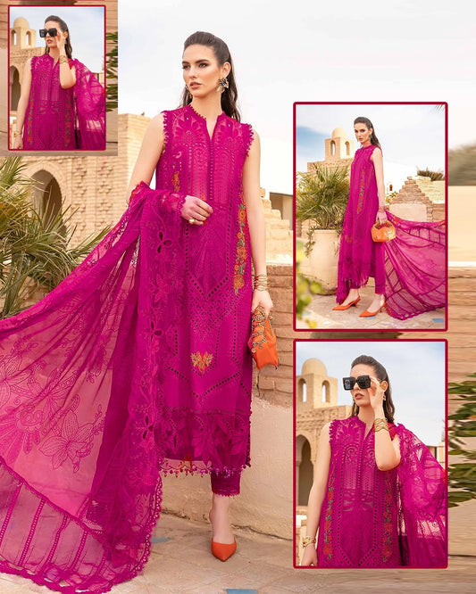 Maria B Embroidered Chikankari Luxury Lawn