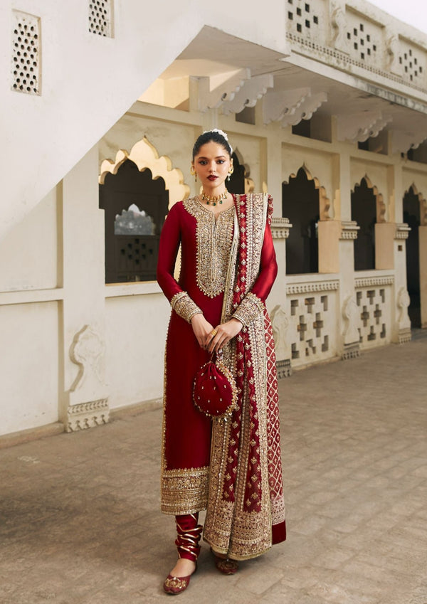 Kanwal Malik Addawork Formal Wedding Collection- Red