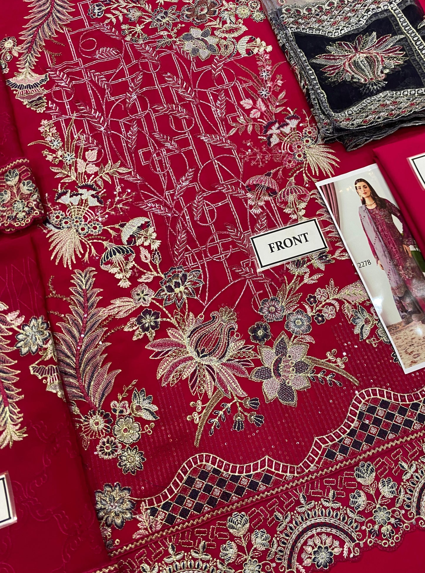Chiffon Embroidered Collection
