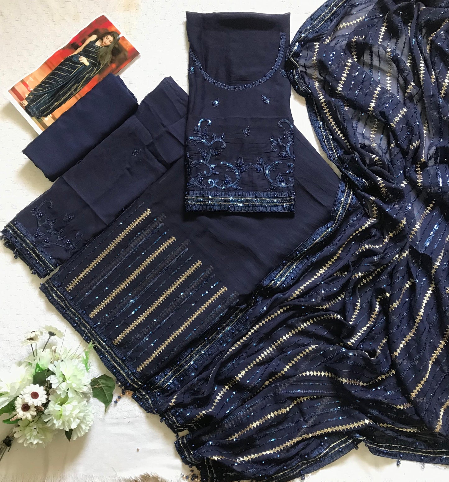 Chiffon Saree