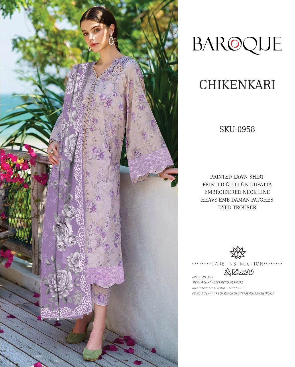 Baroque Lawn Collection 2025