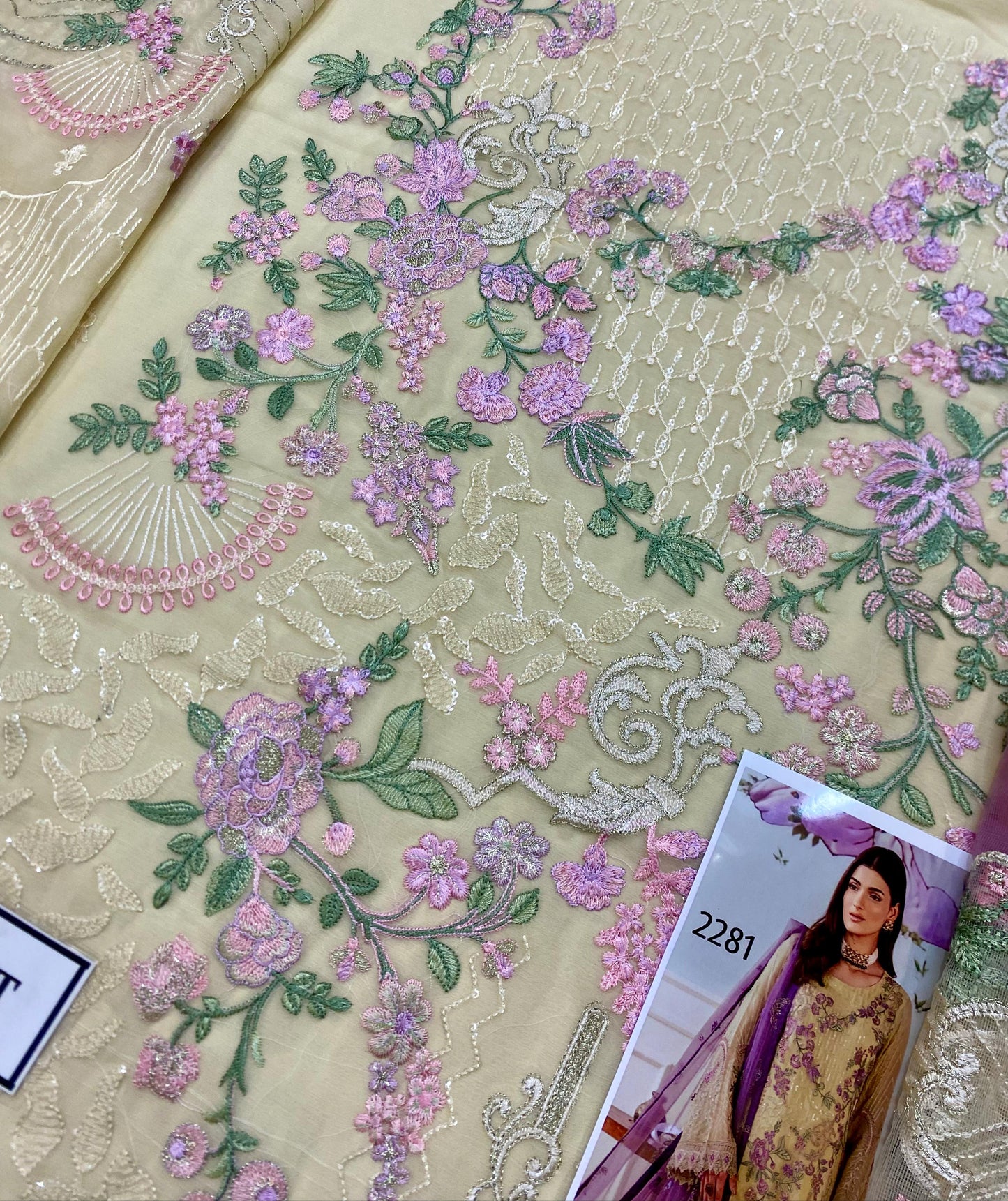 Chiffon Embroidered Collection