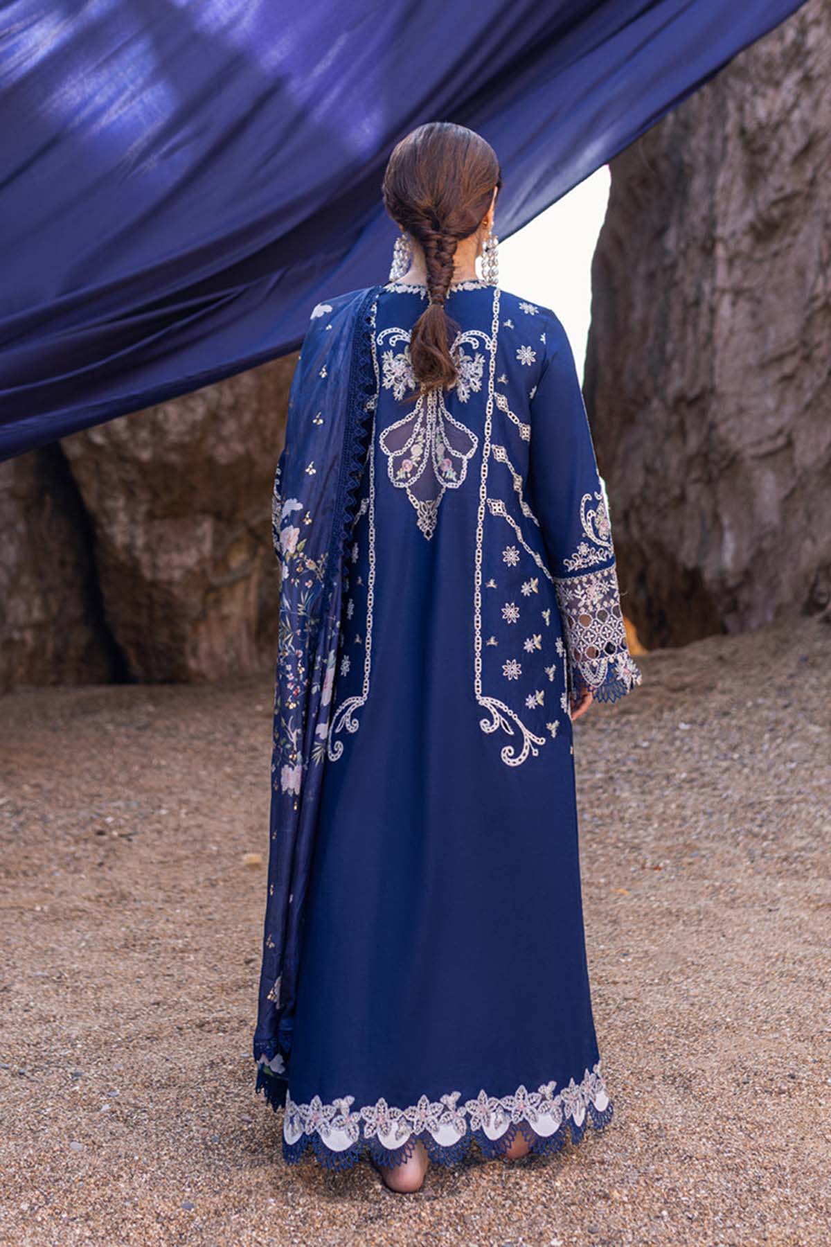 Qalamkar Embroidered Luxury Lawn Collection