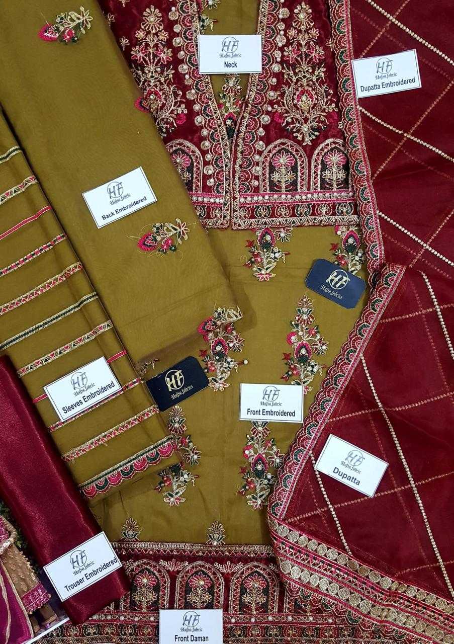 Afrozeh Organza Wedding Collection