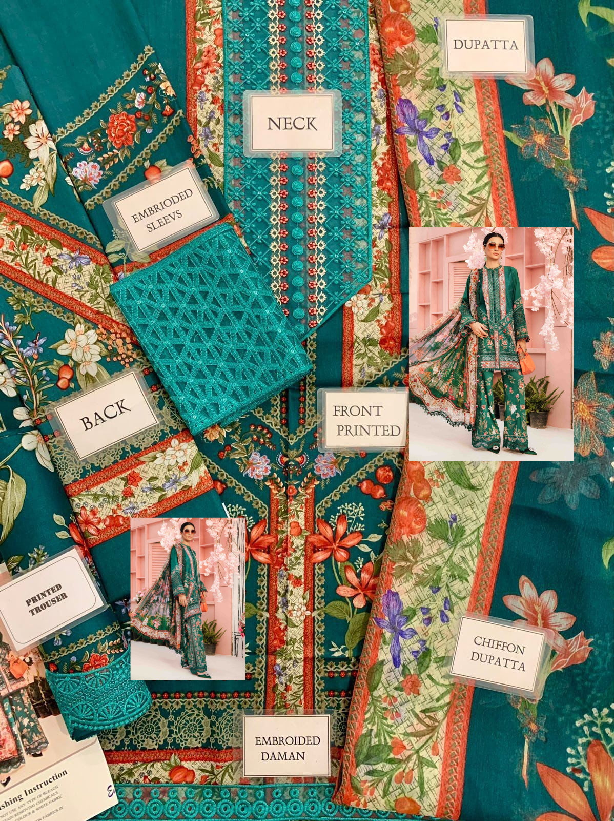 MARIA B M PRINT LAWN COLLECTION VOL-02- 2025