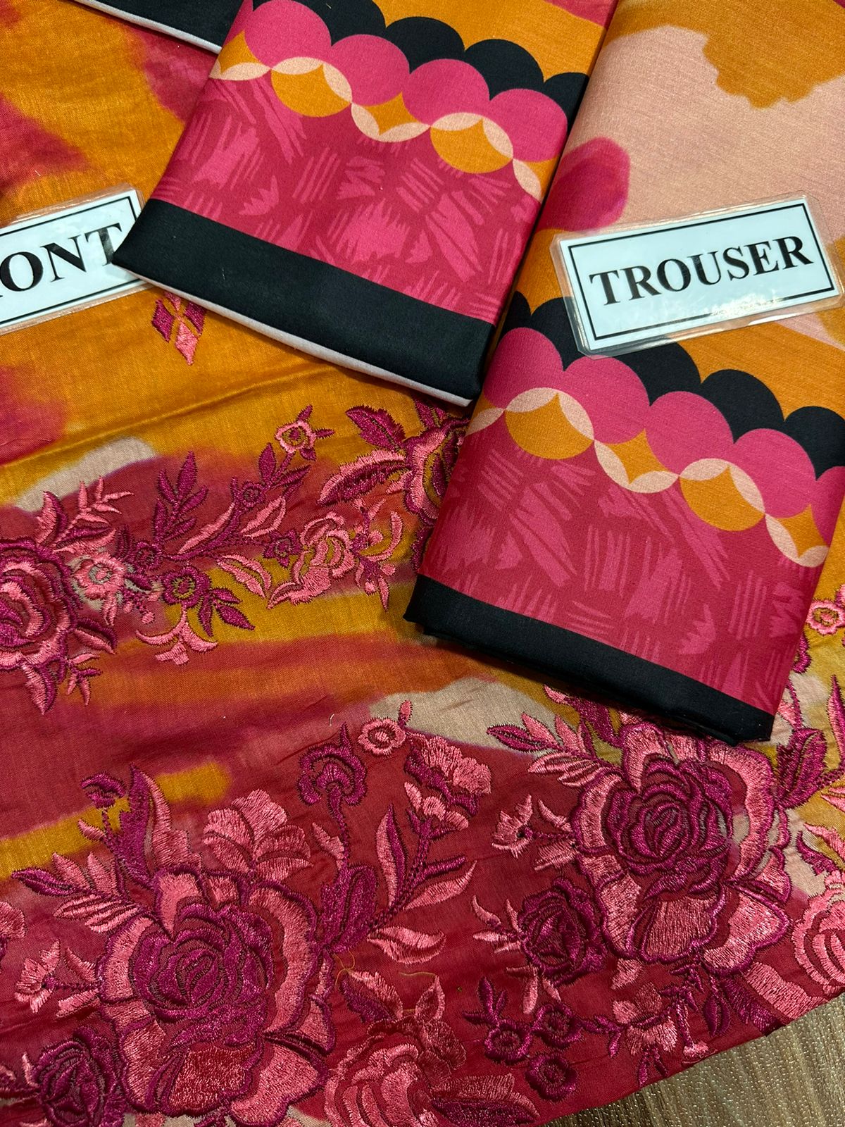 SAPPHIRE LAWN SILK DUPPATTA