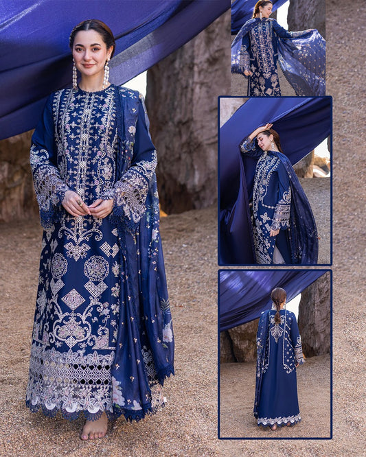 Qalamkar Embroidered Luxury Lawn Collection