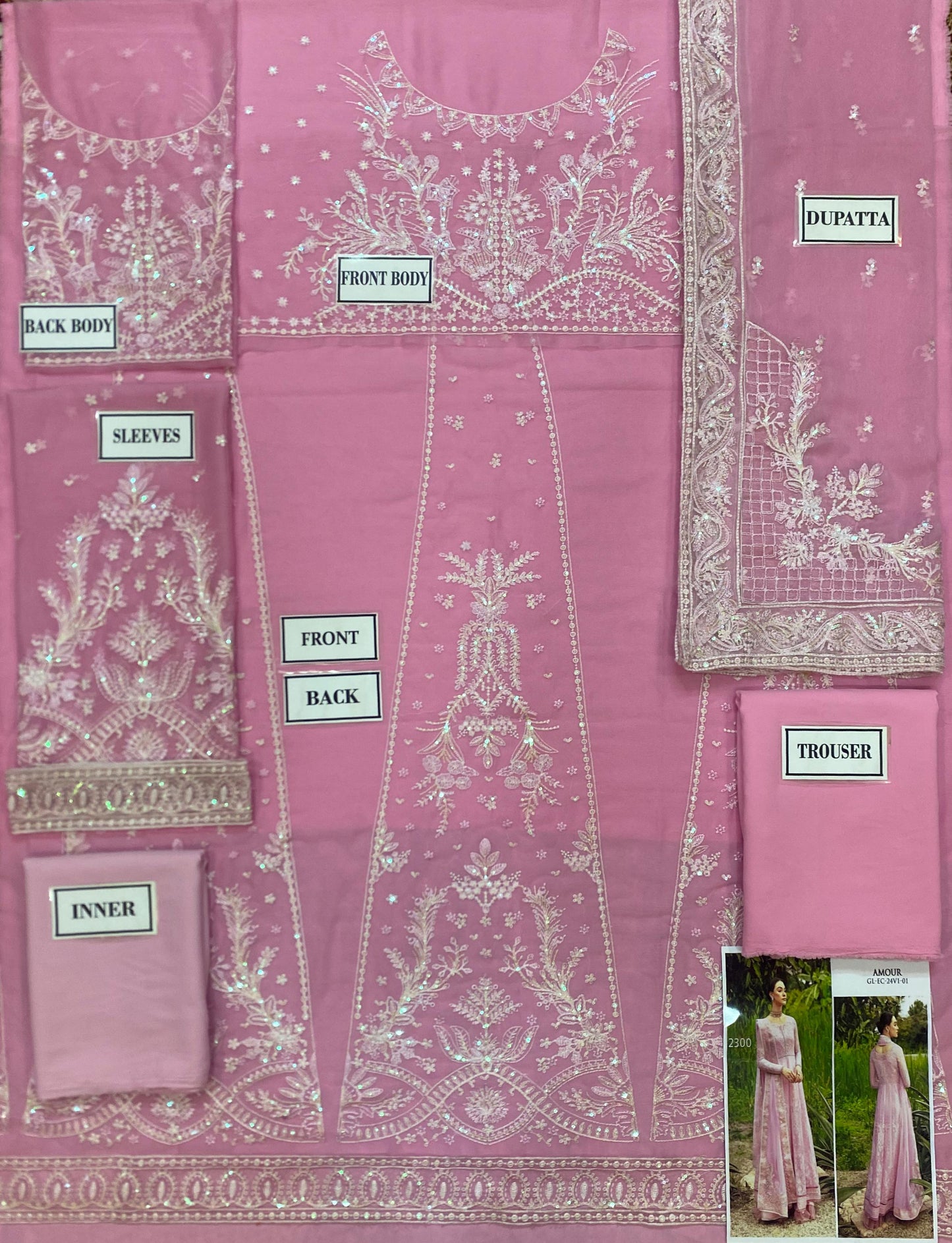 Gulaal Chiffon